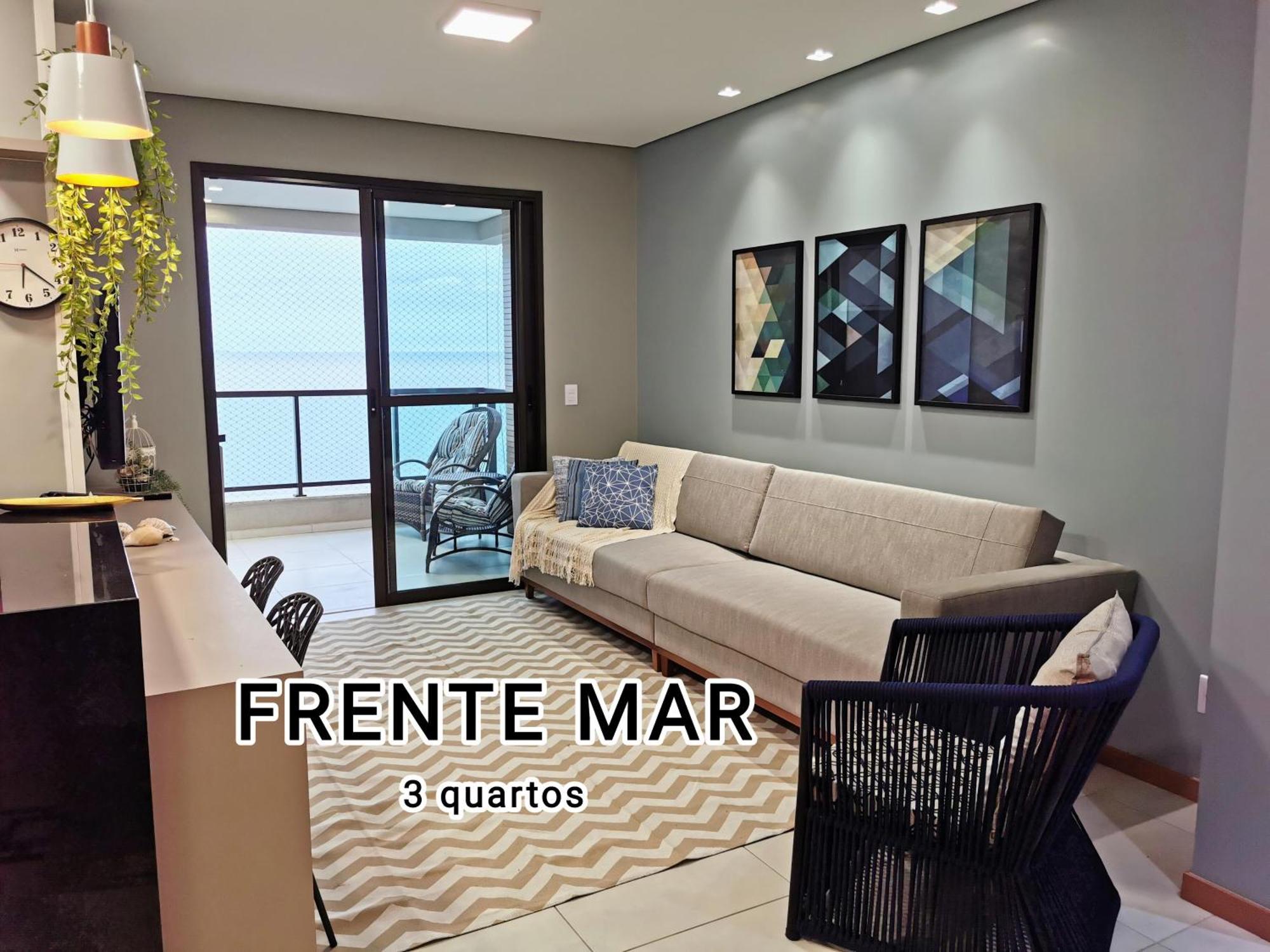 Aptos Em Home Club Frente Mar Com Area De Lazer Completa Penha  Esterno foto